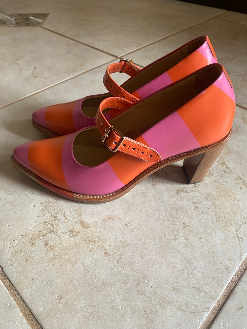 The Office of Us - Mrs. Smith Mary Jane Heels (Size 41) - Picture 3 of 5